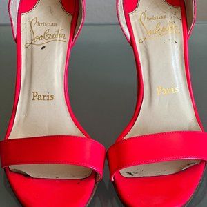 Christian Louboutin Pink Wedges